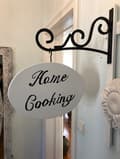 Miniatyrbillede 3 af 4: Skilt HOME Cooking