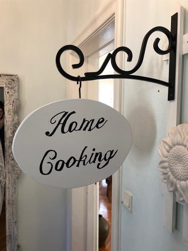 Skilt HOME Cooking