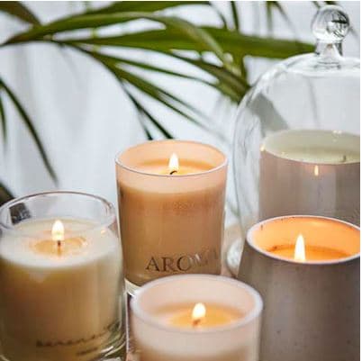 AROMA Doftljus M Coconut & lime Ø8xH11 cm ~45 h