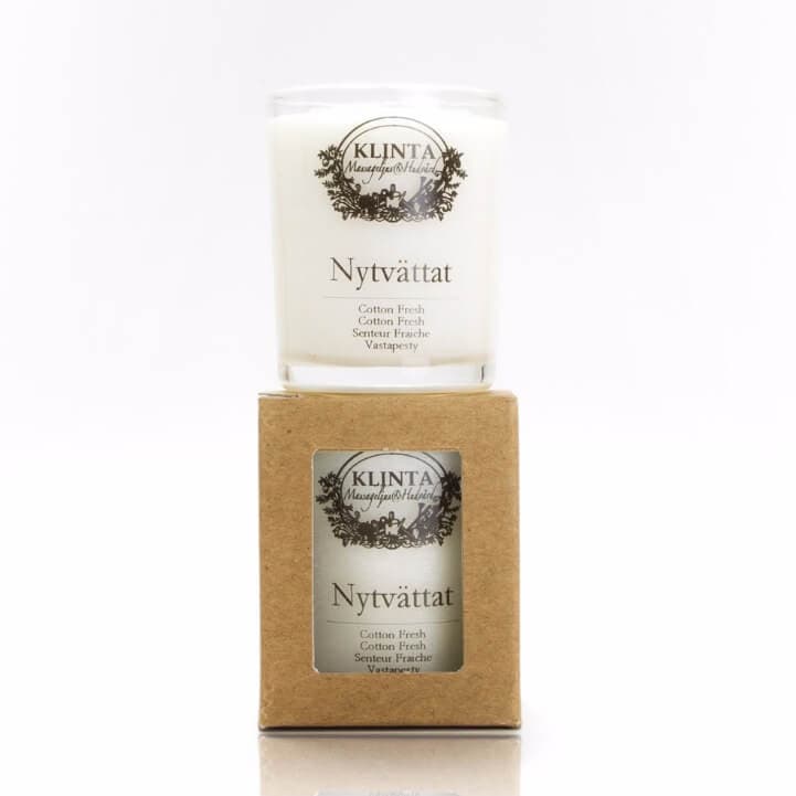 Doftljus nytvättat- KLINTA