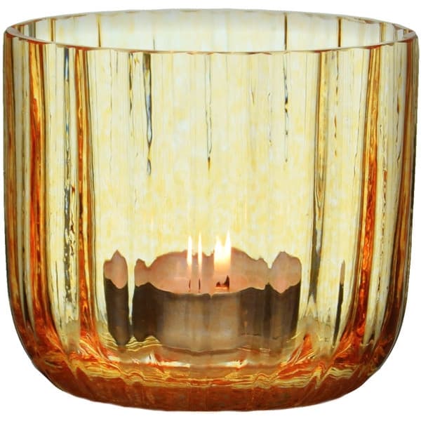 Sol Votive Orange - Vas Vitreum