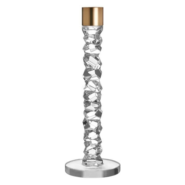 Carat Candlestick Brass, 30cm - Orrefors