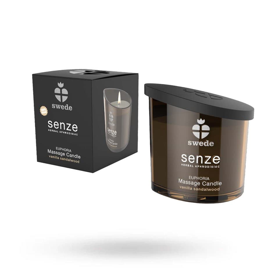Senze Euphoria Massasjelys - Vanilla Sandalwood - 50 ml
