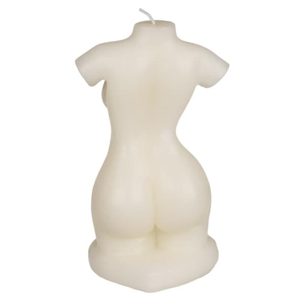 Värmeljus / Stearinljus - Kvinnokropp - 15 cm