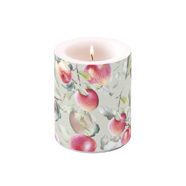 Ambiente Färska äpplen Pelarljus 75 Brinntimmar 10x12 cm