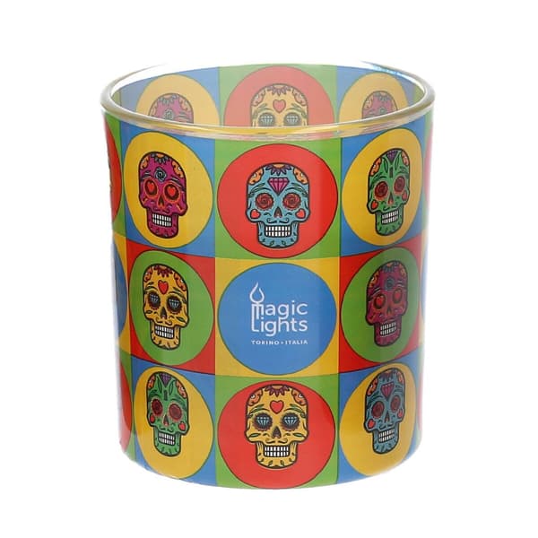Ljus Magic Lights Skalle (7,5 x 8,4 cm)