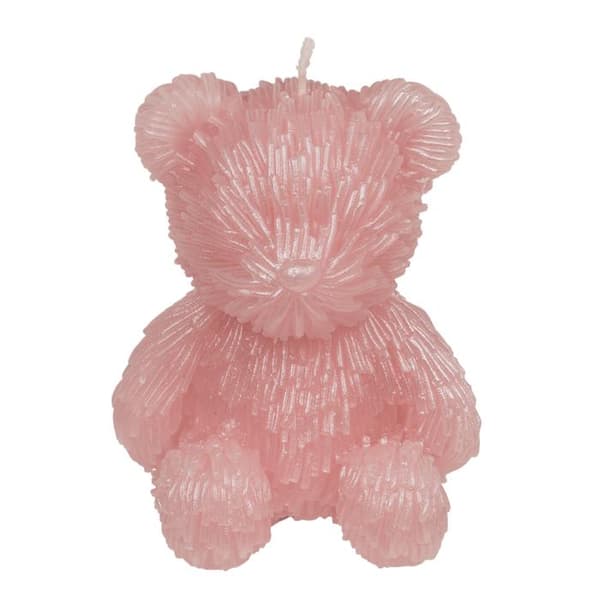 Telys Teddybjørn - Lys - Bjørn - 10 cm