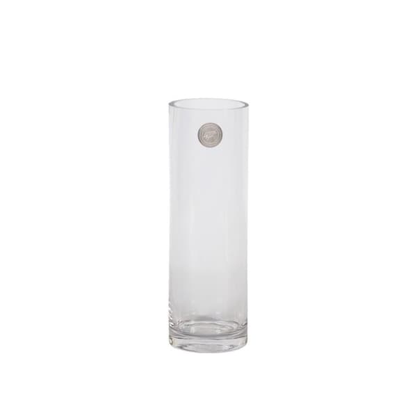 Vase IN HOME D8xH25cm, klart glas