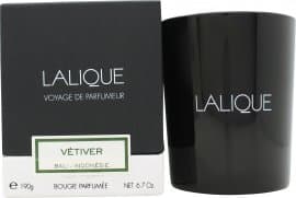 Lalique stearinlys 190g - Vetiver Bali