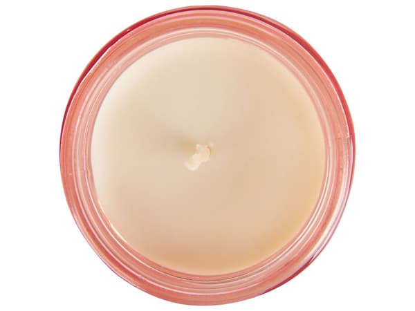 Sæt med 3 duftlys Multicolour 100% Soy Wax Cotton Wick Glass Floral Oriental Herb Fragrance Rose/Persimmon/Lemon Balm