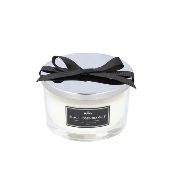 Duftlys | MÅNE | Sort granatæble | 430G | 994795