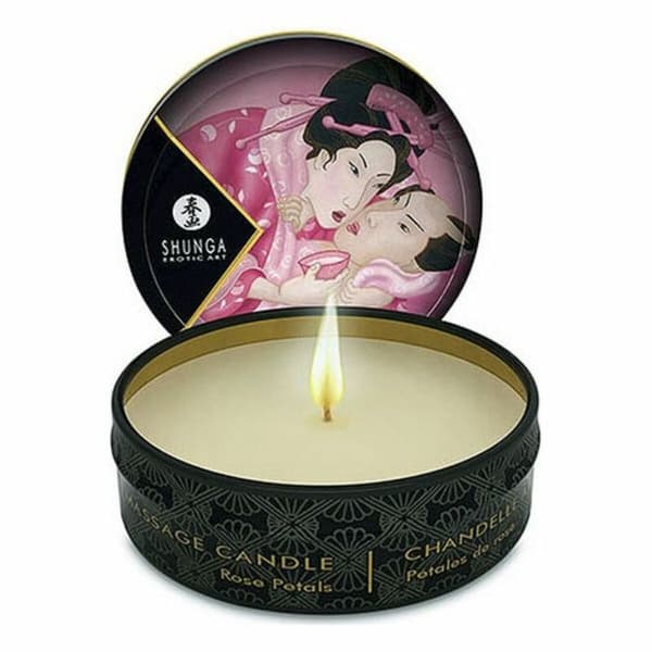 Massageljus Shunga SHU119-ROSE Rosor 30 ml