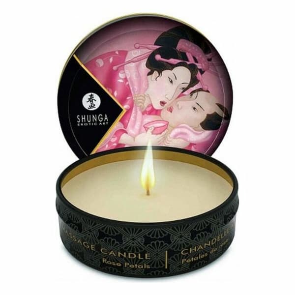 Massageljus Shunga SHU119-ROSE Rosor 30 ml