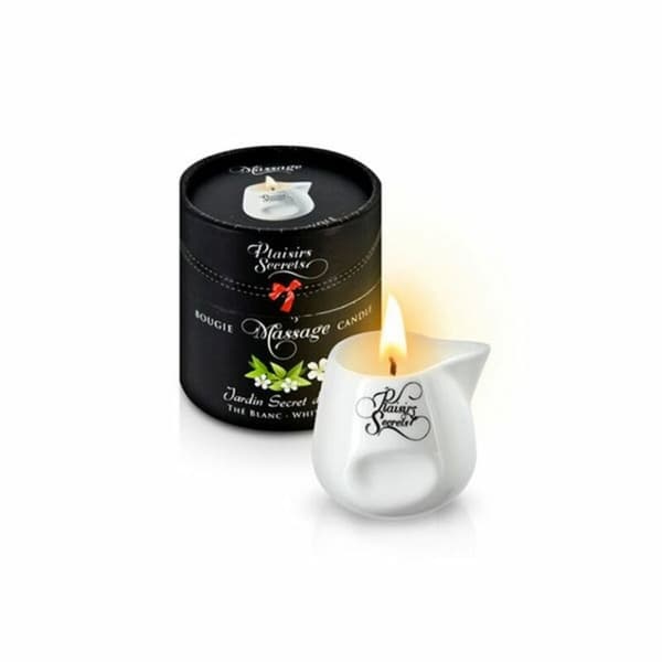 Senze Massage Lys Drillende Plaisirs Secrets Hvid The 80 ml