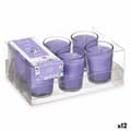 Miniatyrbild 1 av 4: Set med Doftljus Acorde 48-B-AR Lavendel Glas (12 antal)