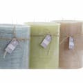 Pikkukuva 2 / 3: Kynttilä DKD Home Decor Vanilja Vaha (3) (3 Kappaletta)