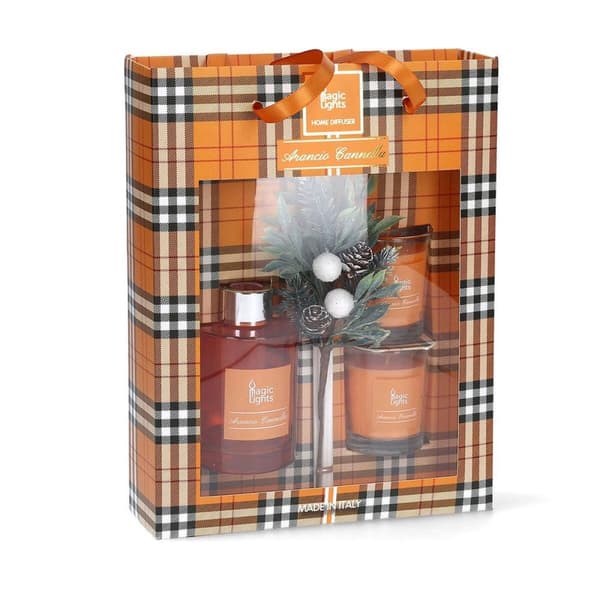 Lahjasetti Magic Lights Kaneli 4 Kappaletta