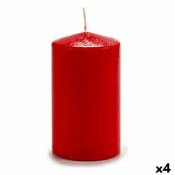 Ljus Acorde CY88150M Röd 9 x 15 x 9 cm (4 antal)