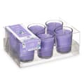 Miniatyrbillede 3 af 4: Dufte stearinlyssæt Acorde 48-B-AR Lavendel Glas (12 enheder)
