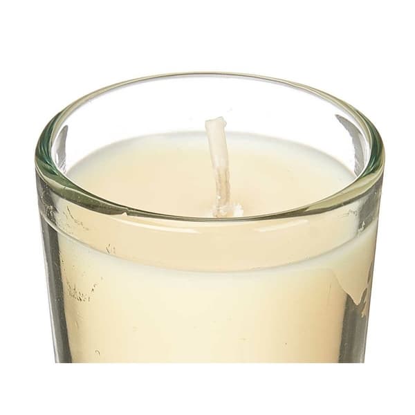 Dufte stearinlyssæt Acorde 48-C-AR Vanilje Glas (12 enheder)