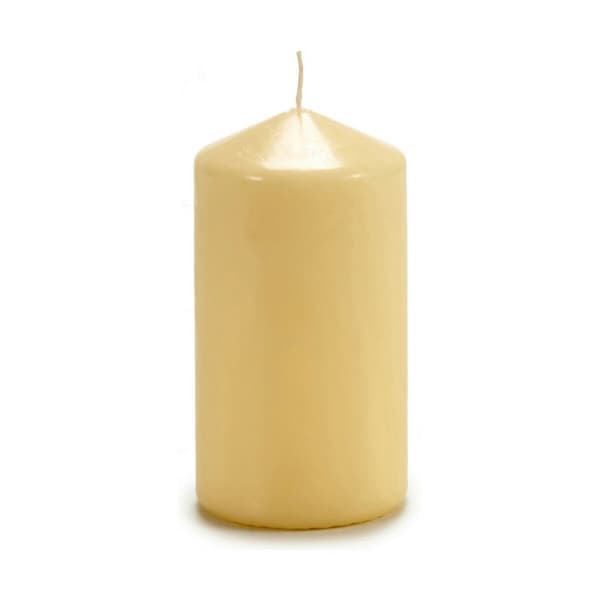 Stearinlys Acorde CY70130M Krem 7 x 13 x 7 cm (4 enheter)