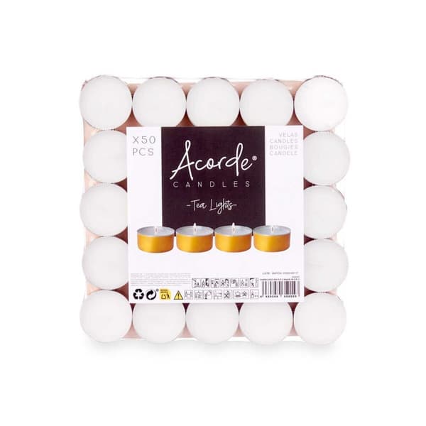 Kynttiläsarja Acorde Tea Lights (20 osaa)