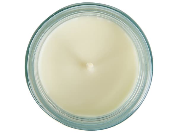 Set med 3 doftljus Flerfärgade 100% sojavax Bomullsveke Glas Blommor Orientaliska Örter Doft Ros/Persimmon/Citronmeliss