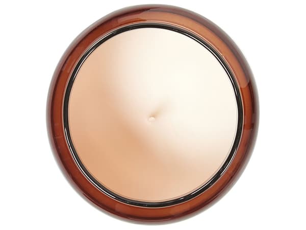 Set med 2 doftljus Flerfärgade 100% sojavax Bomullsveke Glas Mat Fräsch doft gyllene äpple/läder