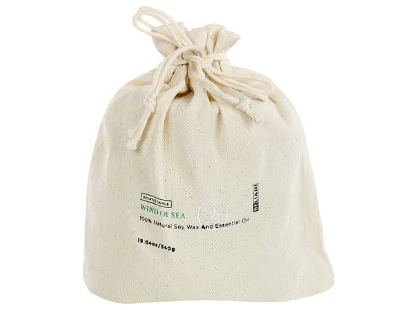 Doftljus 100% Sojavax Bomullsveke Glas Fräsch doft Havsbris