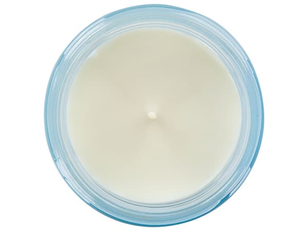 Set med 3 doftljus Flerfärgade 100% sojavax Bomullsveke Glas Fräsch blomdoft Vitt te Lavendel Jasmin