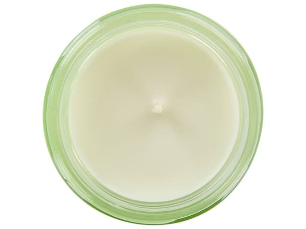 Set med 3 doftljus Flerfärgade 100% sojavax Bomullsveke Glas Fräsch blomdoft Vitt te Lavendel Jasmin