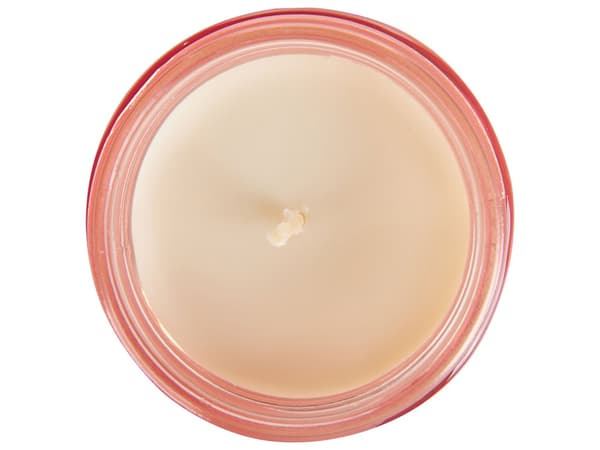 Sett med 3 duftlys Rose Persimon Sitronmelisse 100% soyavoks Bomullsveke Glass Frisk duft Stearinlys Dekorasjon