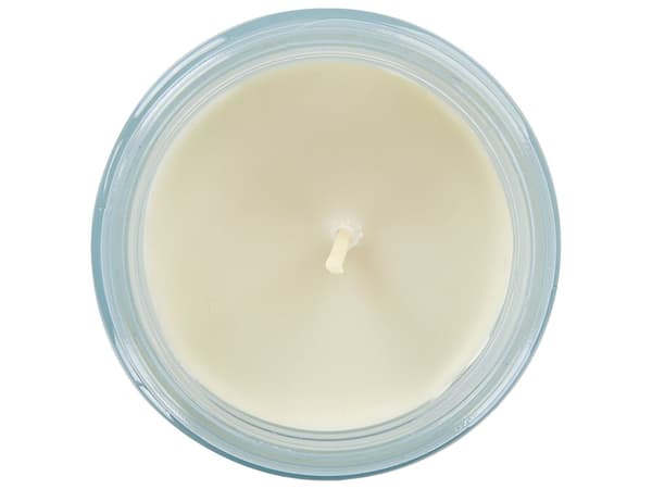 Sett med 3 duftlys Bergamott Vanilje Geranium og lavendel 100% soyavoks Bomullsveke Glass Frisk duft Stearinlys Dekorasjon