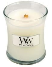 WoodWick White Tea & Jasmine scented candle with wooden wick 85 g