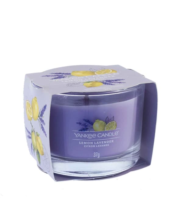 Yankee Candle Lemon Lavender votive candle in glass 37 g