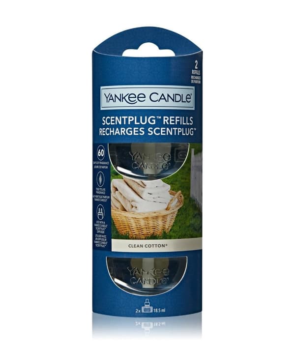 Yankee Candle Elektrisk refill Ren bomullsfyllning 2x18,5 ml