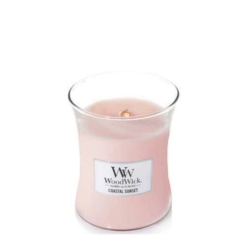 WoodWick Coastal Sunset scented candle with wooden wick 275 g
