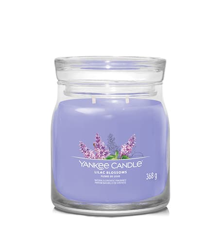 Yankee Candle Lilac Blossoms signature medium candle 368 g