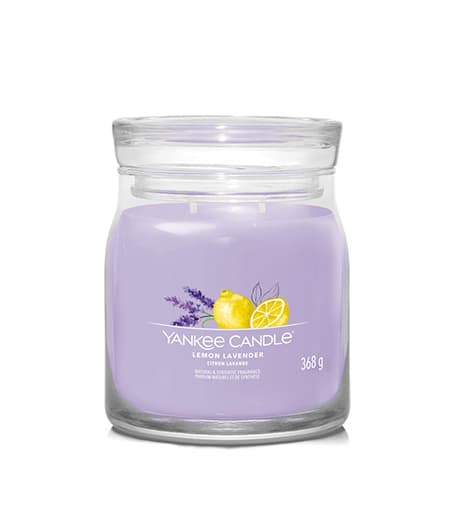 Yankee Candle Lemon Lavender signature medium candle 368 g