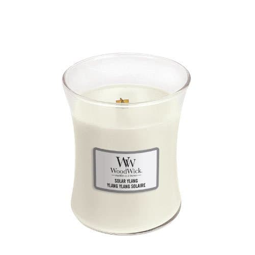 WoodWick Solar Ylang scented candle with wooden wick 275 g