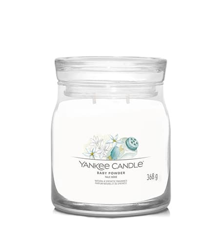 Yankee Candle Baby Powder signature medium candle 368 g
