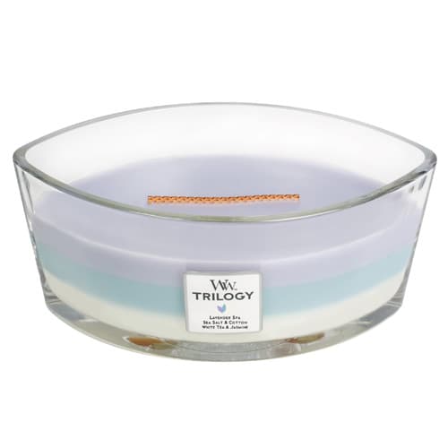 WoodWick Calming Retreat scented candle with wooden wick 453.6 g