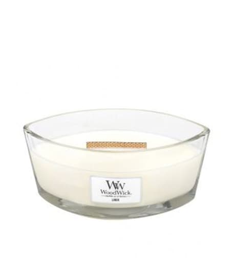 WoodWick Linne doftljus med träveke 453,6 g