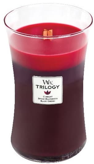 WoodWick Sun Ripened Berries scented candle with wooden wick 609.5 g