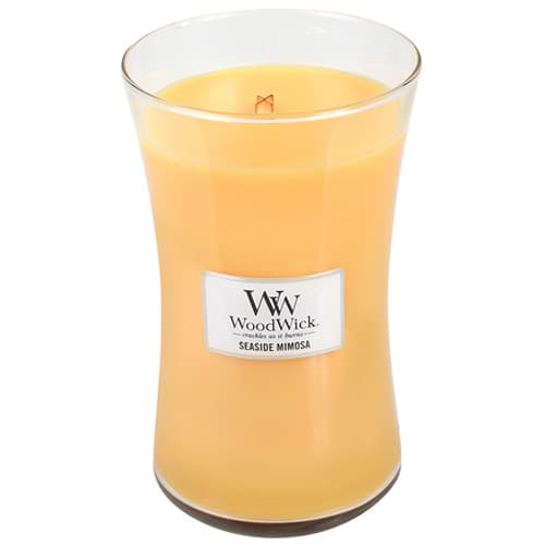 WoodWick Seaside Mimosa doftljus med träveke 609,5 g