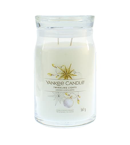 Yankee Candle Twinkling Lights signature candle large 567 g
