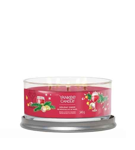 Yankee Candle Holiday Cheer signature tumbler 5 wicks 340 g