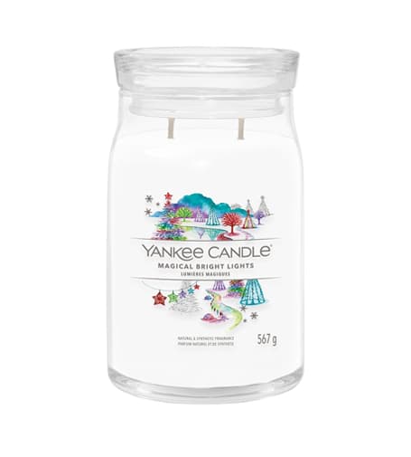 Yankee Candle Magical Bright Lights signature candle large 567 g