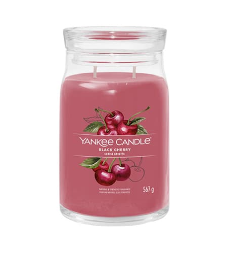 Yankee Candle Black Cherry signature candle large 567 g