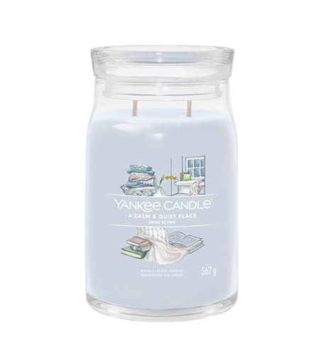 Yankee Candle A Calm & Quiet Place signature candle large 567 g